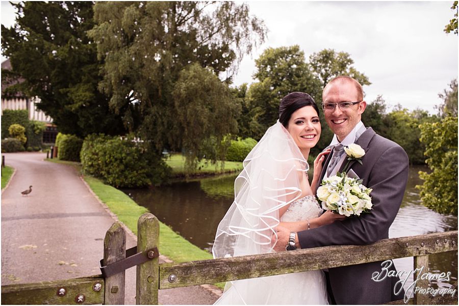 Creative contemporary wedding story combining portraits and candid moments at The Moat House in Acton Trussell by Stafford Professional Wedding Photographer Barry James