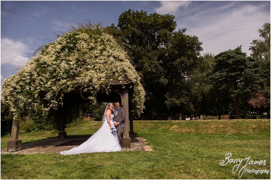 Timeless classical wedding photographs with a contemporary twist at St Chads Church in Lichfield by Award Winning Lichfield Wedding Photographer Barry James