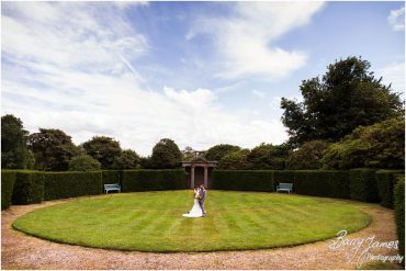 Creative wedding photographs at Sandon Hall in Stafford by Stafford Wedding Photographer Barry James
