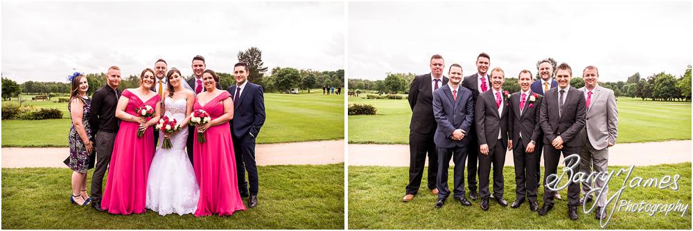 Relaxed photographs of the family on the lawns at Calderfields in Walsall by Walsall Wedding Photographers Barry James