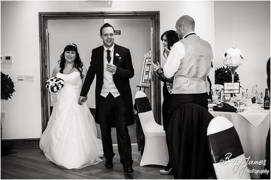Capturing the fantastic speeches and guest reactions at The Chase in Cannock by Walsall Wedding Photographer Barry James