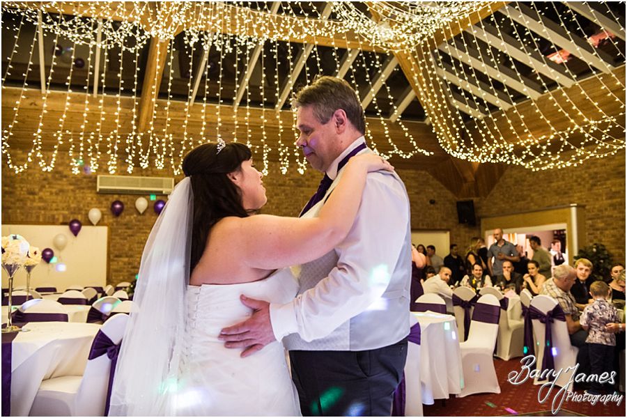 Emotional dance with the Brides Father at The Chase in Cannock by Walsall Wedding Photographer Barry James