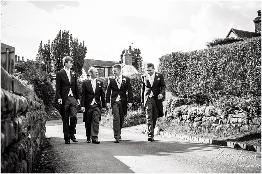 Gorgeous wedding photographs at St Thomas Church in Walton-on-the-Hill by Stafford Wedding Photographer Barry James