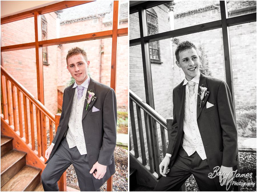 Civil wedding ceremony at The Mill in Worston by Rugeley Wedding Photographer Barry James