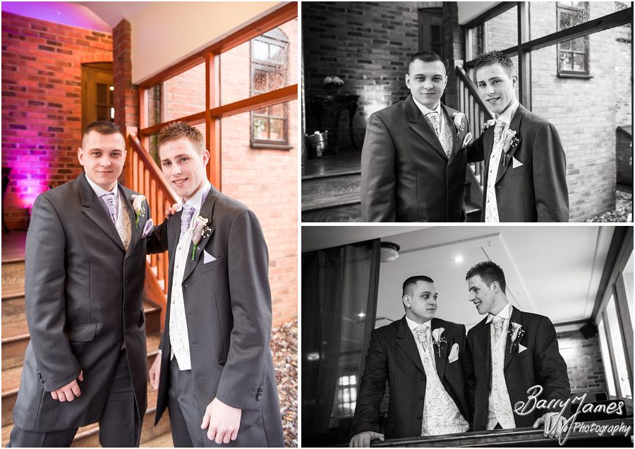 Creative contemporary wedding photography at The Mill in Worston by Eccleshall Wedding Photographer Barry James
