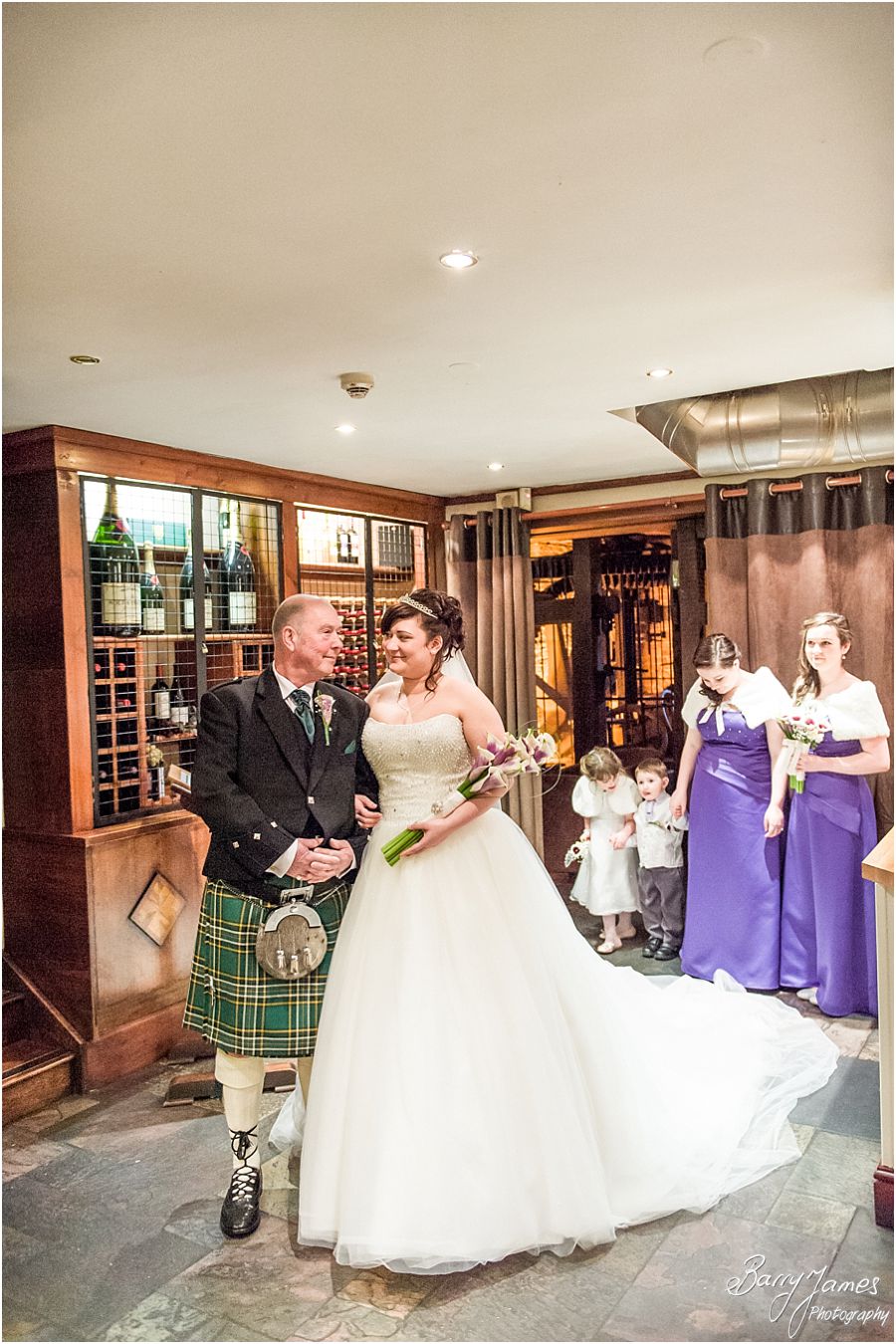 Natural relaxed wedding photographs at The Mill in Worston by Creative Contemporary Wedding Photographer Barry James