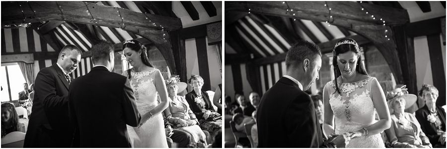 Unobtrusive reportage and storytelling wedding photography at The Moat House in Acton Trussell by Venue Recommended Wedding Photographer Barry James