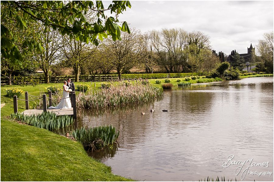 Creative wedding photographs from recommended wedding photographer at The Moat House in Acton Trussell by Award Winning Wedding Photographer Barry James