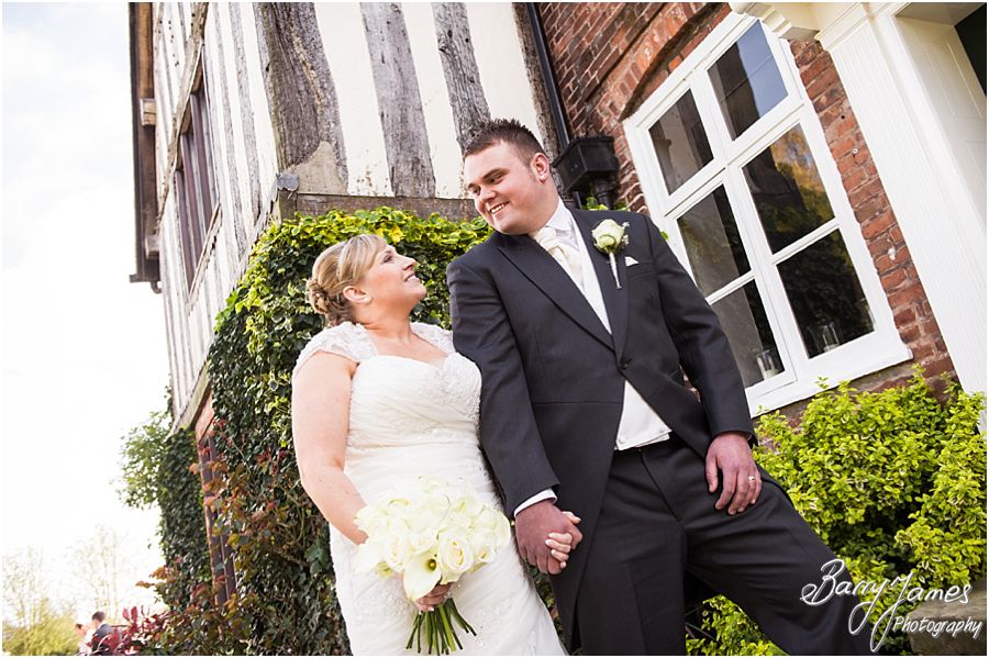 Beautiful relaxed spring wedding photography at The Moat House in Acton Trussell by Award Winning Wedding Photographer Barry James