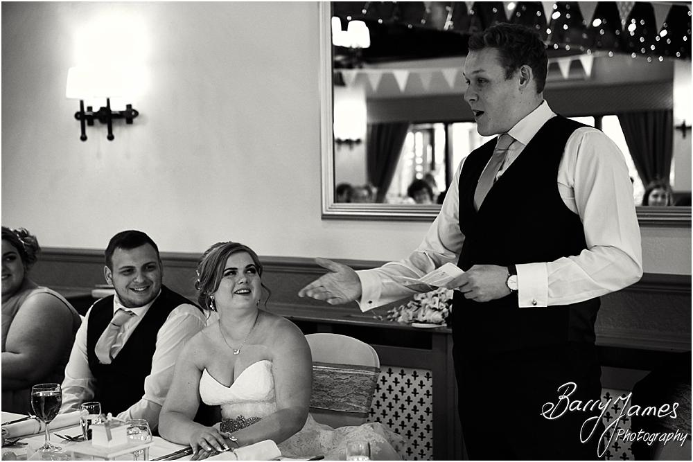 Fabulous speech from the best man at Oak Farm in Cannock by Cannock Wedding Photographer Barry James