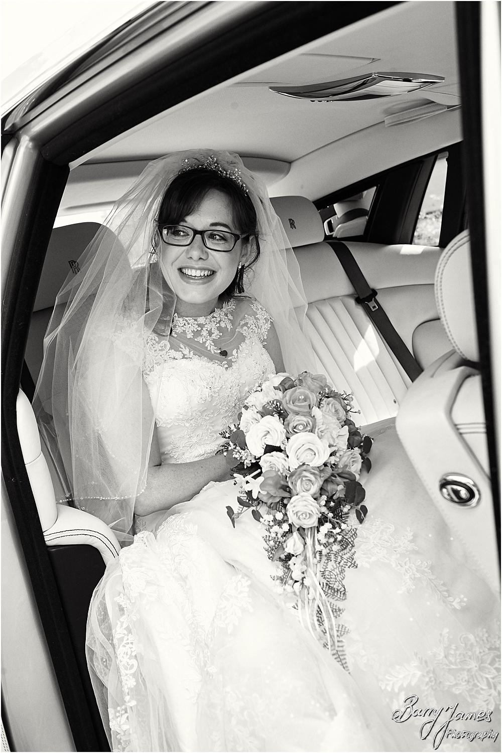 Contemporary portraits of the bridal party at Brownhills Methodist Church in Walsall by Walsall Wedding Photographer Barry James