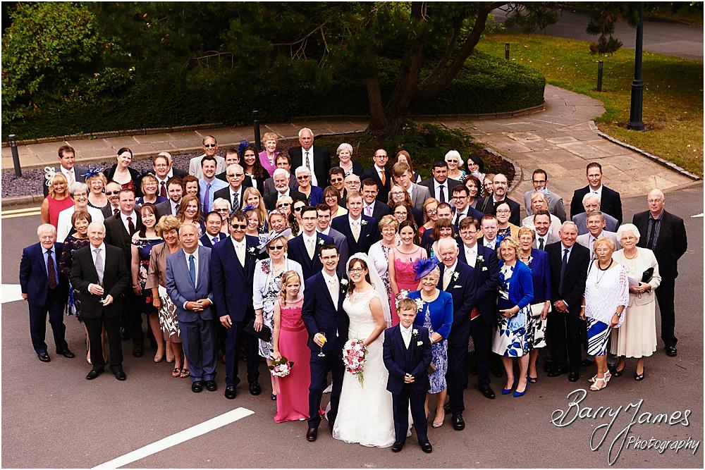 Family groups at The Fairlawns in Walsall by Walsall Wedding Photographer Barry James
