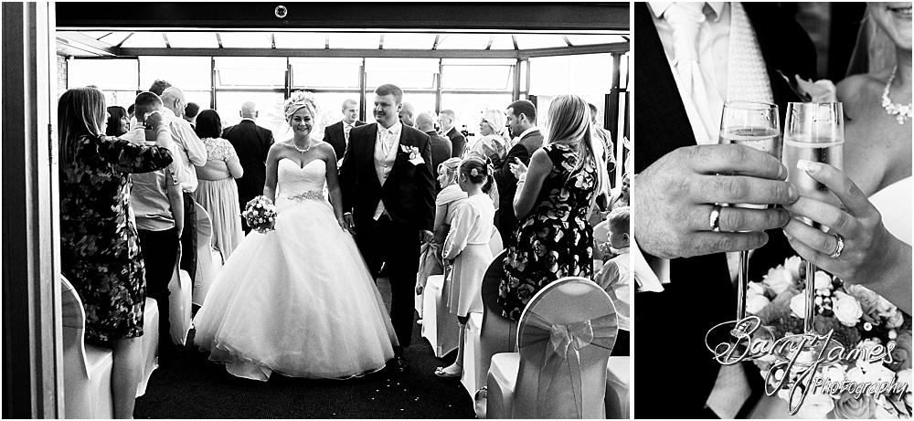 Two photographer coverage captures the beautiful wedding ceremony perfectly at Calderfields in Walsall by Calderfields Wedding Photographer Barry James