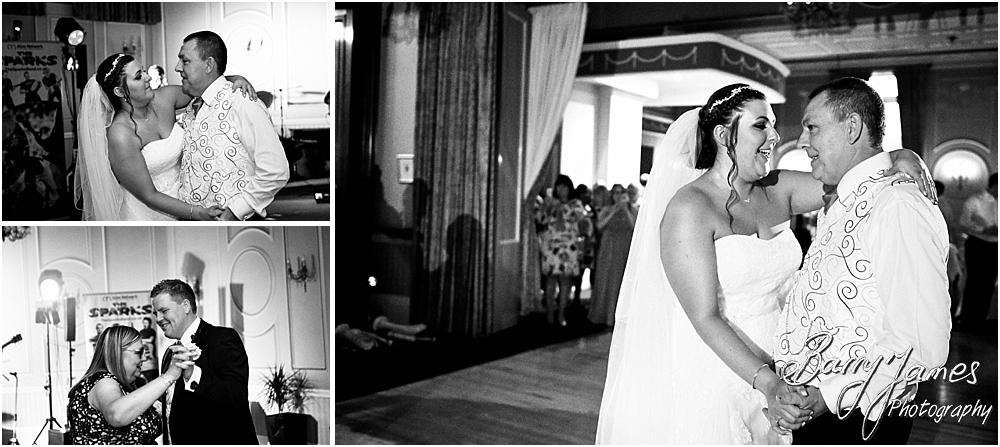 Capturing the fun of the wedding reception at Chateau Impney at Droitwich by Wedding Photographer Barry James