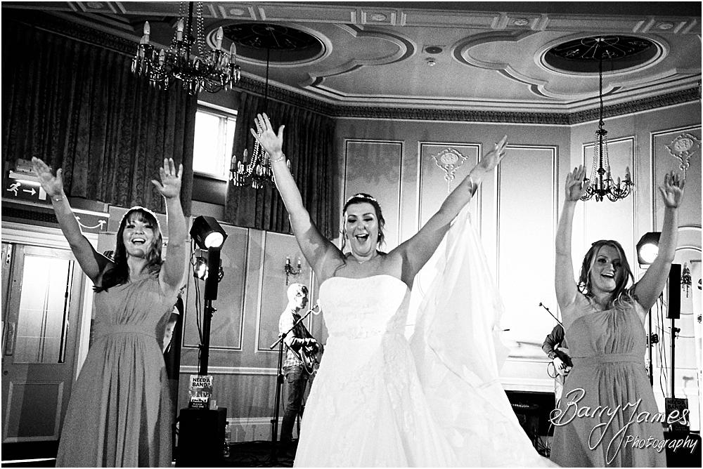 Capturing the fun of the wedding reception at Chateau Impney at Droitwich by Wedding Photographer Barry James