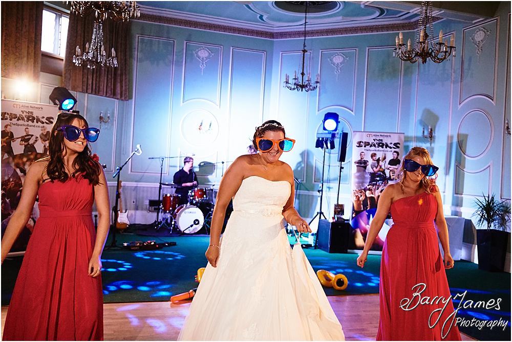 Capturing the fun of the wedding reception at Chateau Impney at Droitwich by Wedding Photographer Barry James