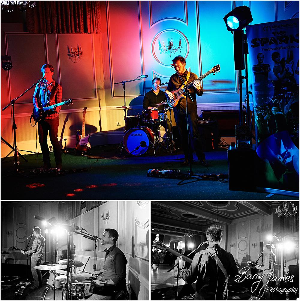 Sparks Wedding Band at Chateau Impney at Droitwich by Wedding Photographer Barry James