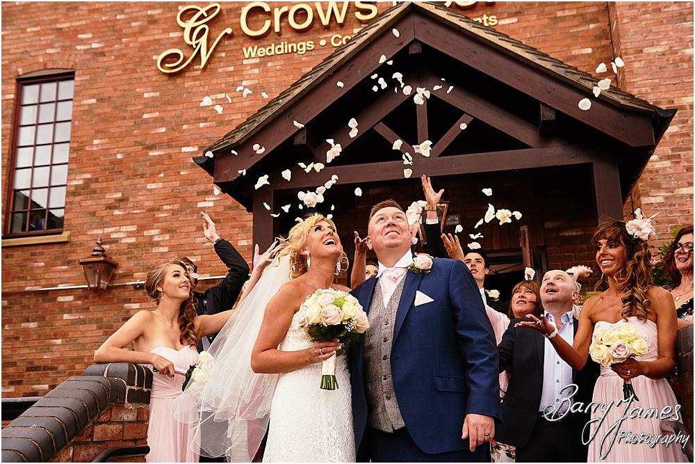 Creative wedding photographs at The Crows Nest at Barton Marina by Wedding Photographer Barry James