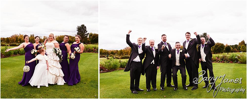 Relaxed family photographs during the wedding reception at Calderfields in Walsall by Walsall Wedding Photographer Barry James