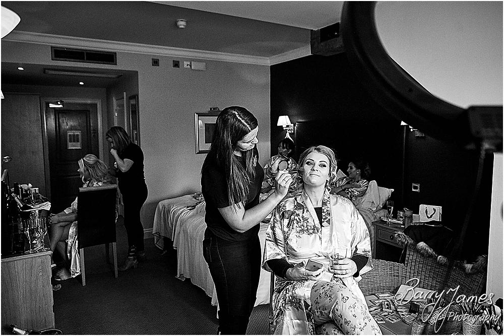 Creative relaxed photography of the bridal preparations at The Moat House in Acton Trussell by Staffordhire Wedding Photographers Barry James