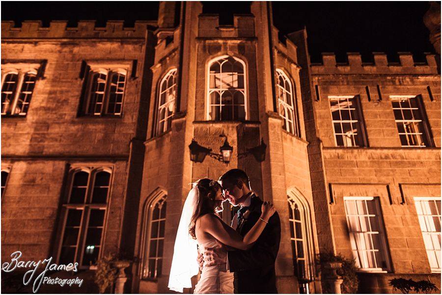 Creative wedding portraits outside Hawkesyard Hall in Rugeley by Contemporary Wedding Photographer Barry James
